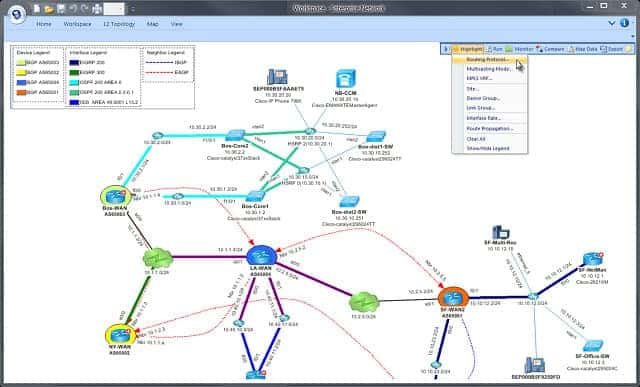 free network topology mapper